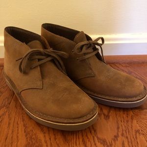 Clark’s Ladies Brown Desert Boots